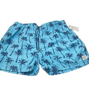 New with tag Men’s Spicy Tuna Blue Palm Tree Swim Shorts in size xlg